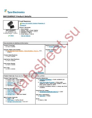 SMF2560RJT datasheet  